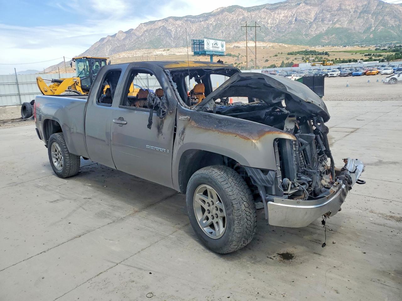 2008 Gmc Sierra K1500 Серый vin: 2GTEK19J981236602