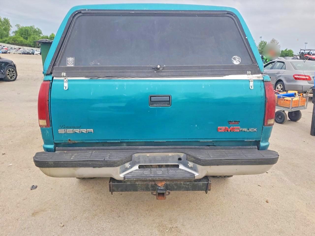 1995 Gmc Sierra K1500 Green vin: 2GTEK19K3S1580989