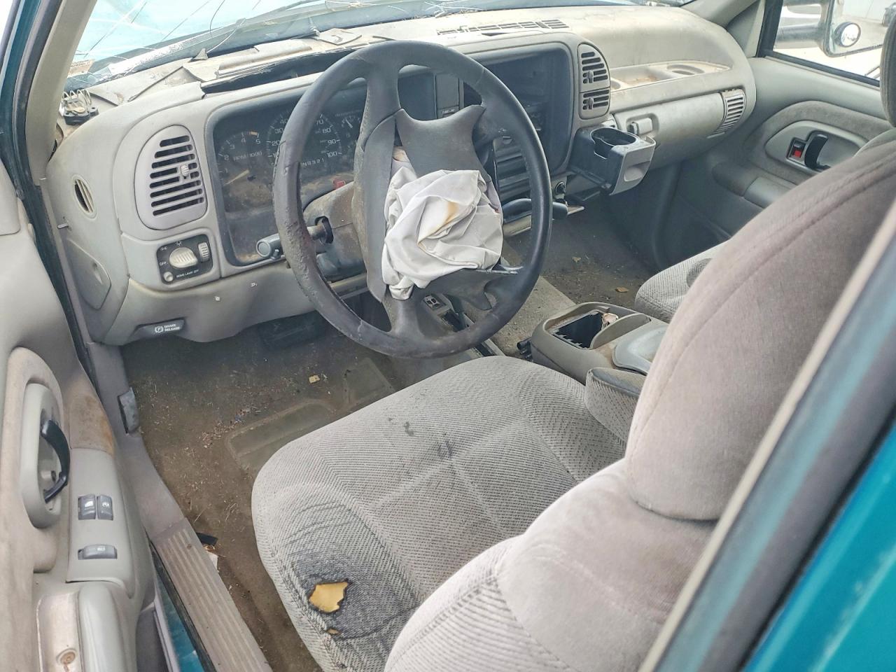 1995 Gmc Sierra K1500 Green vin: 2GTEK19K3S1580989