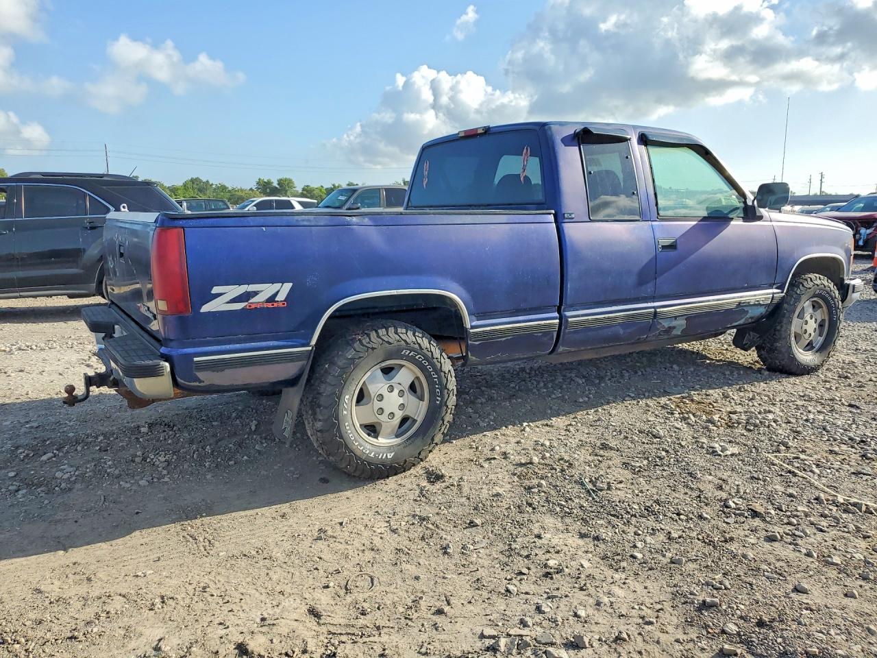 1994 Gmc Sierra K1500 Blue vin: 2GTEK19K7R1579192