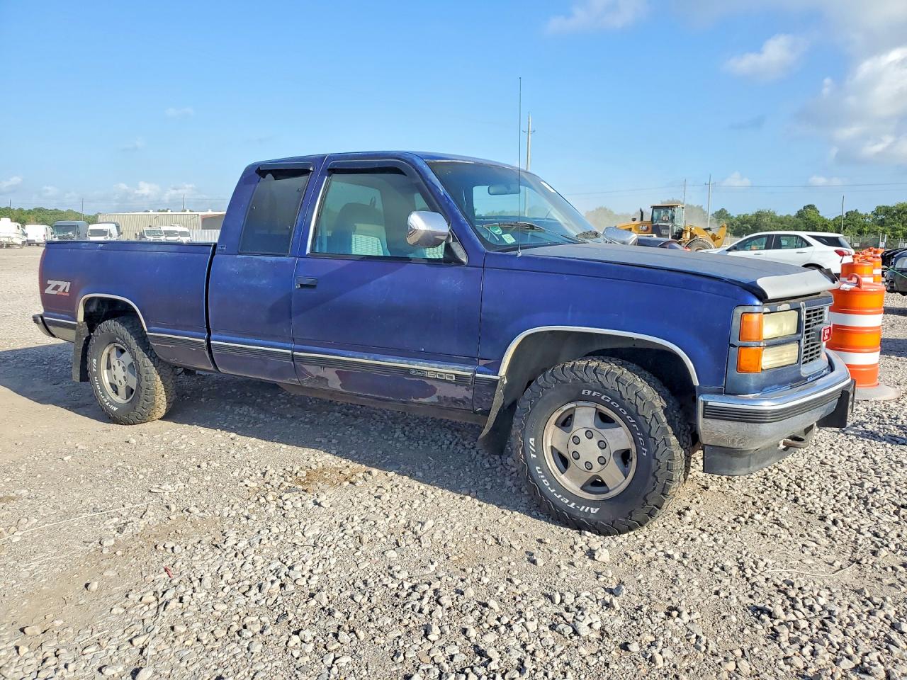 1994 Gmc Sierra K1500 Blue vin: 2GTEK19K7R1579192