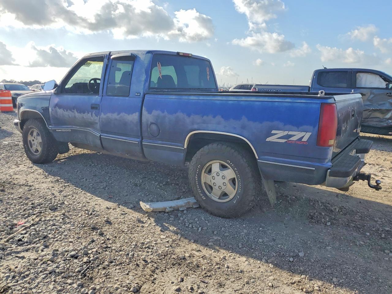 1994 Gmc Sierra K1500 Blue vin: 2GTEK19K7R1579192