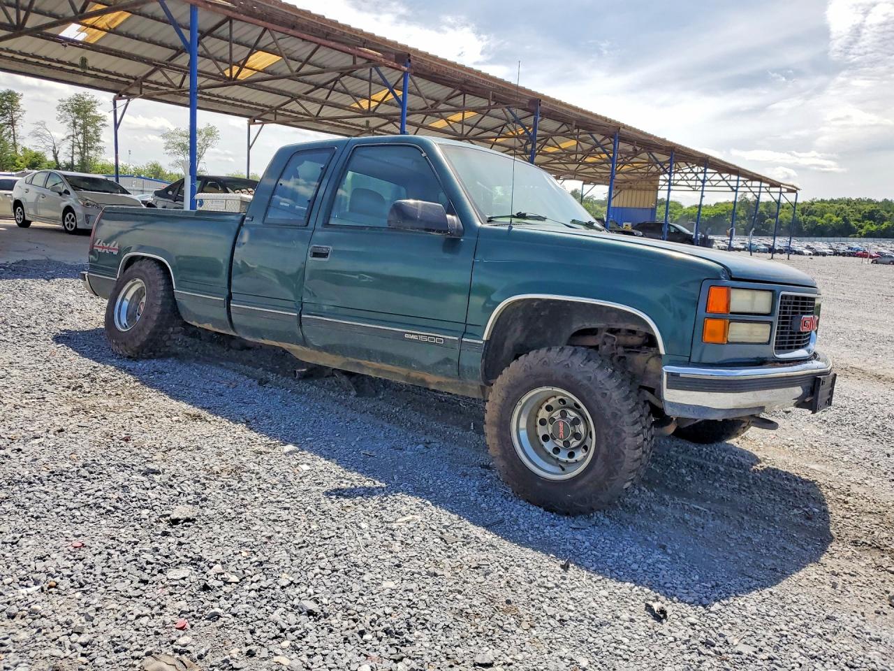 1995 Gmc Sierra K1500 Green vin: 2GTEK19K7S1546361