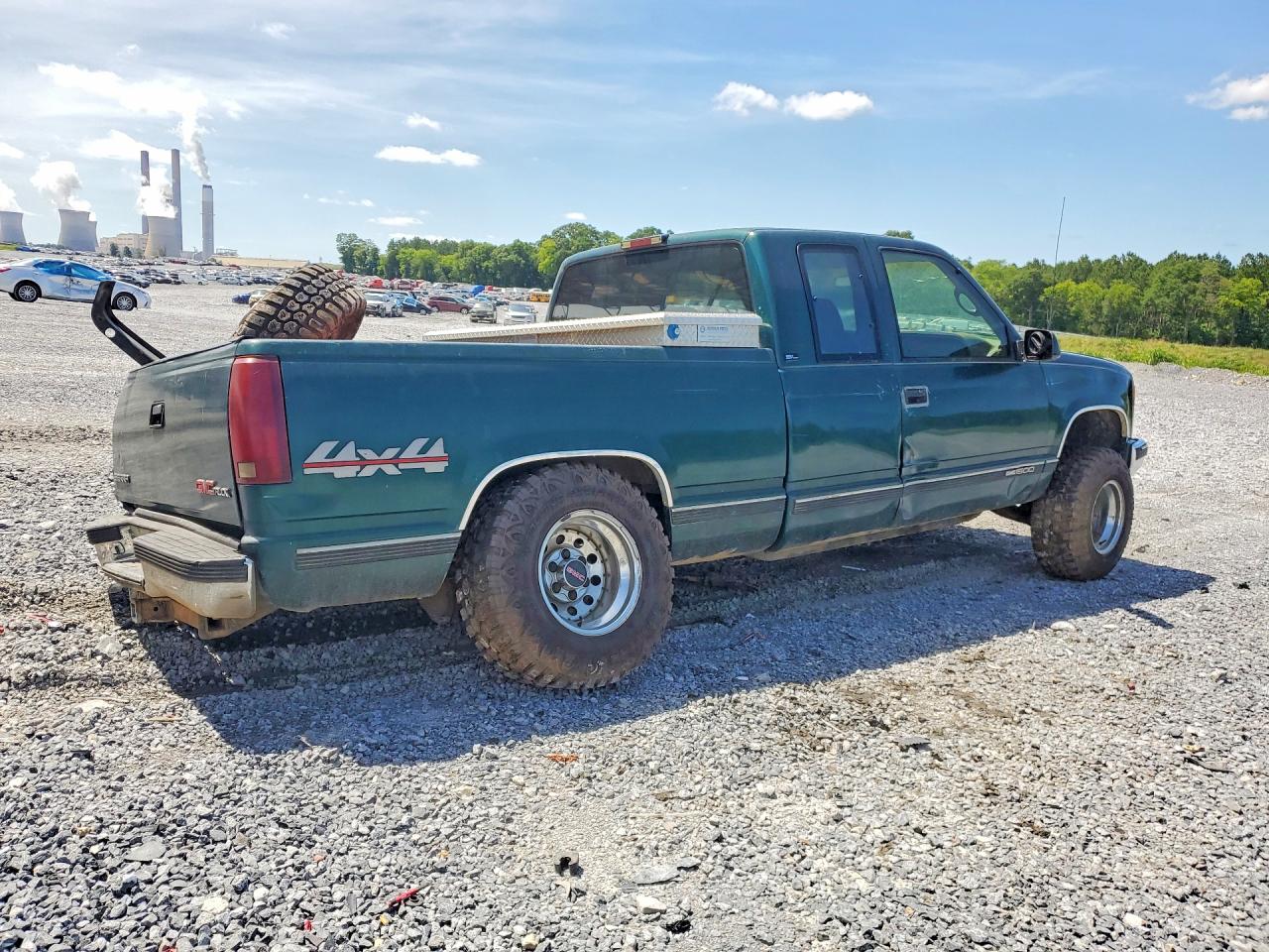 1995 Gmc Sierra K1500 Green vin: 2GTEK19K7S1546361