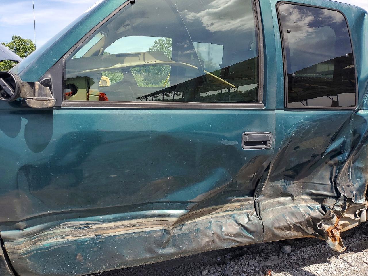 1995 Gmc Sierra K1500 Green vin: 2GTEK19K7S1546361
