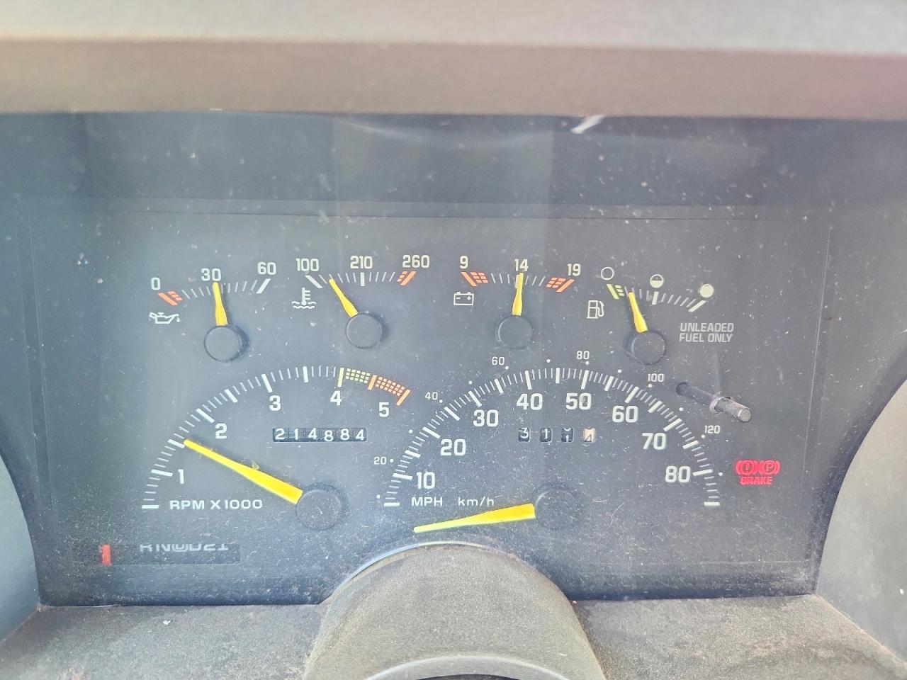 1991 Gmc Sierra K1500 Red vin: 2GTEK19K8M1535209