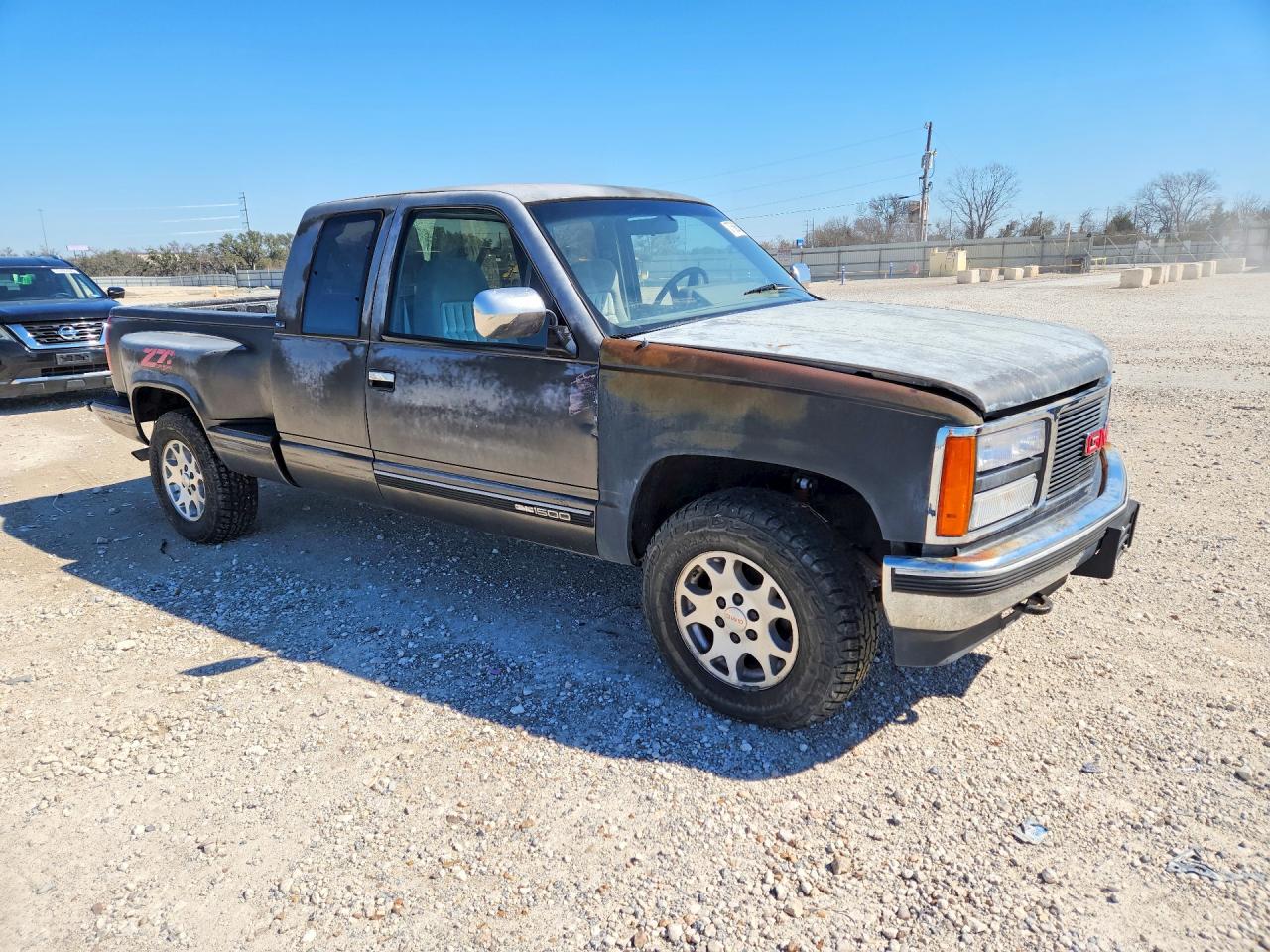 1992 Gmc Sierra K1500 Серый vin: 2GTEK19K8N1528035
