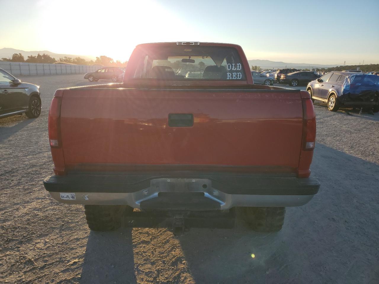 1994 Gmc Sierra K1500 Красный vin: 2GTEK19K8R1568444