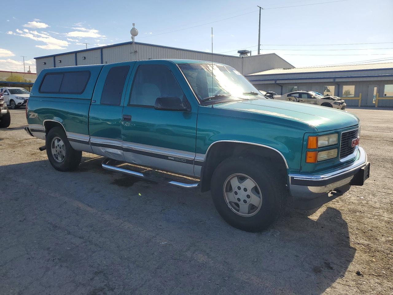 1995 Gmc Sierra K1500 Green vin: 2GTEK19K8S1544618