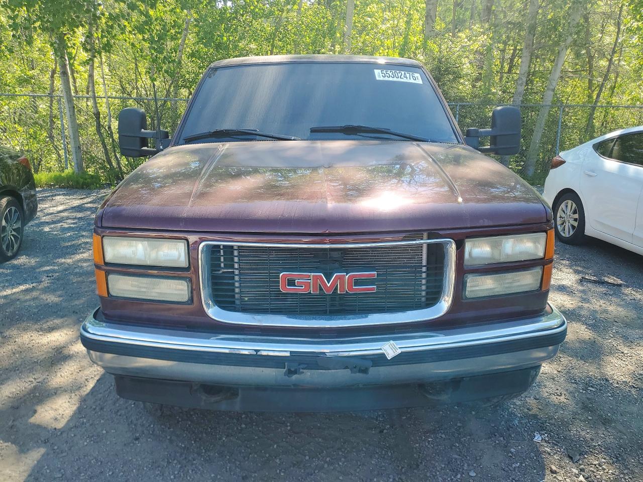1997 Gmc Sierra K1500 Burgundy vin: 2GTEK19M1V1565672