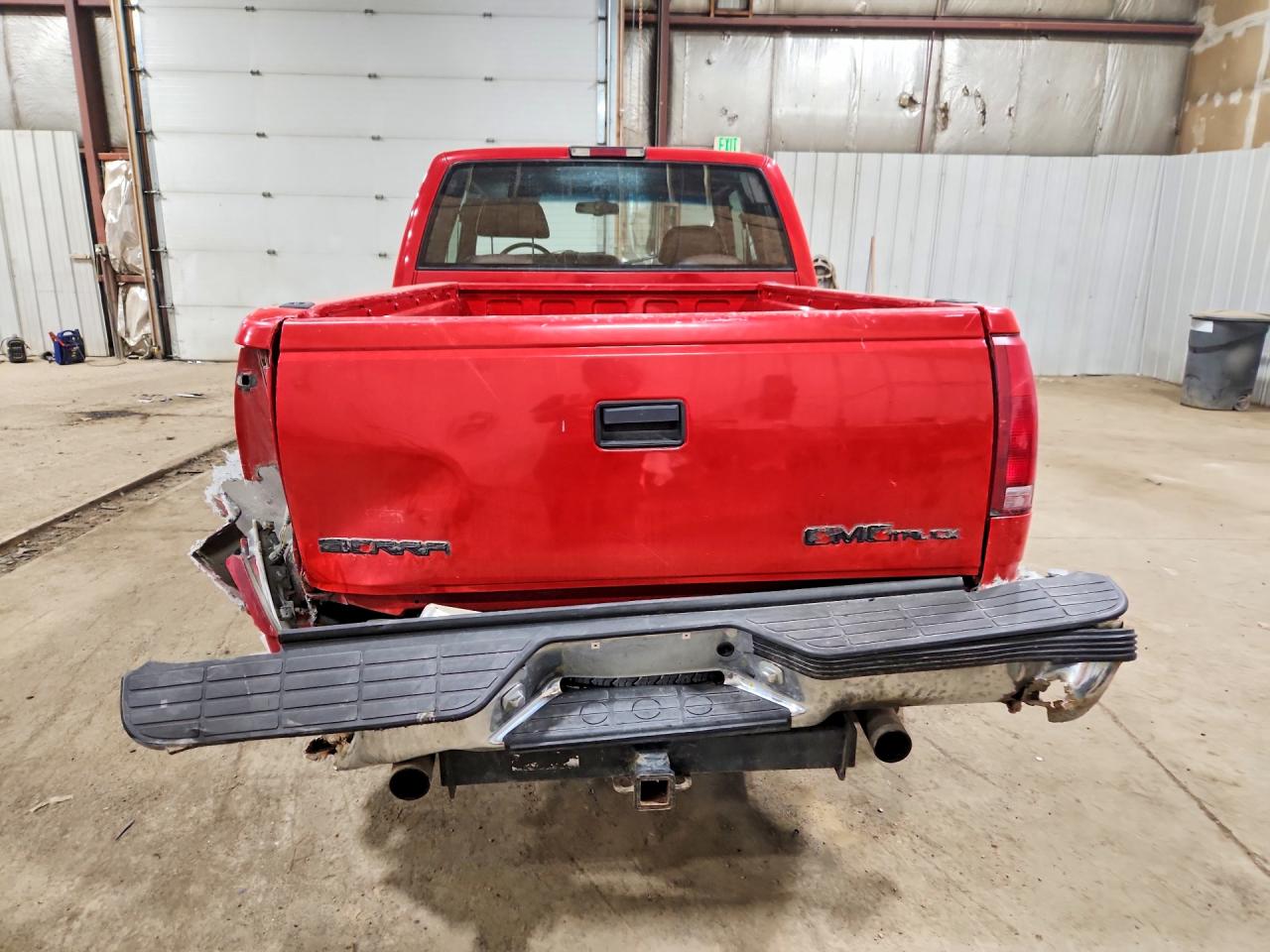1996 Gmc Sierra K1500 Red vin: 2GTEK19R1T1548993