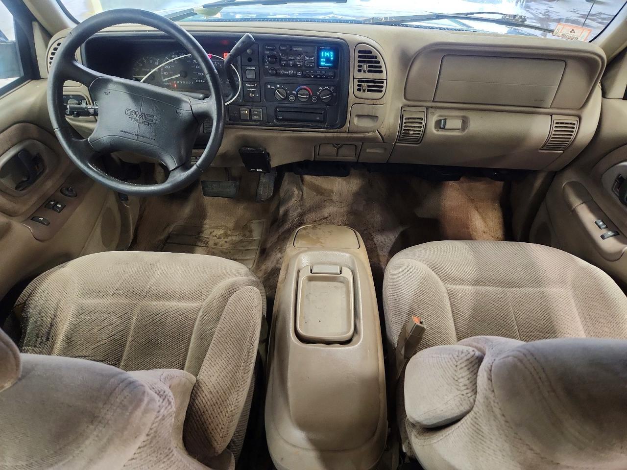 1997 Gmc Sierra K1500 Green vin: 2GTEK19R1V1566400