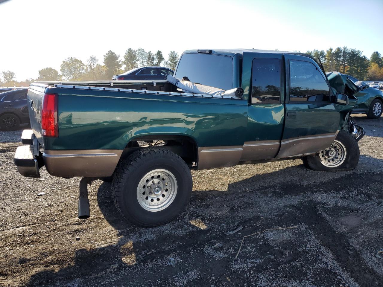 1997 Gmc Sierra K1500 Green vin: 2GTEK19R2V1524267