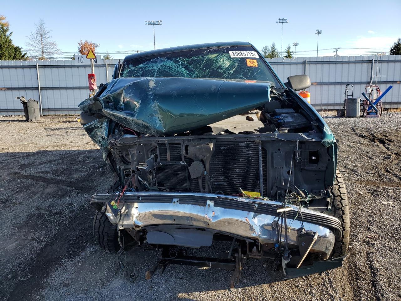 1997 Gmc Sierra K1500 Green vin: 2GTEK19R2V1524267