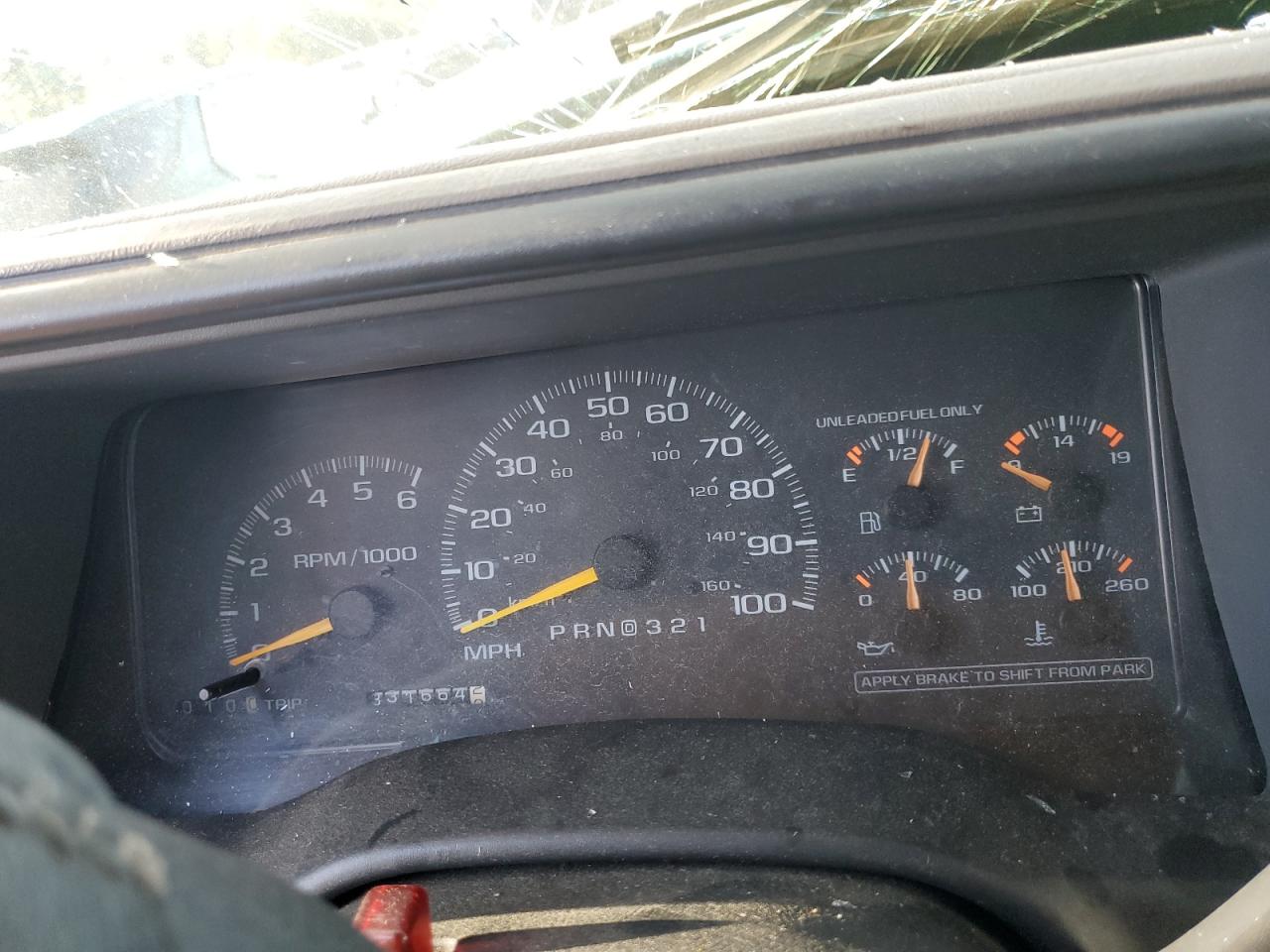 1997 Gmc Sierra K1500 Green vin: 2GTEK19R2V1524267