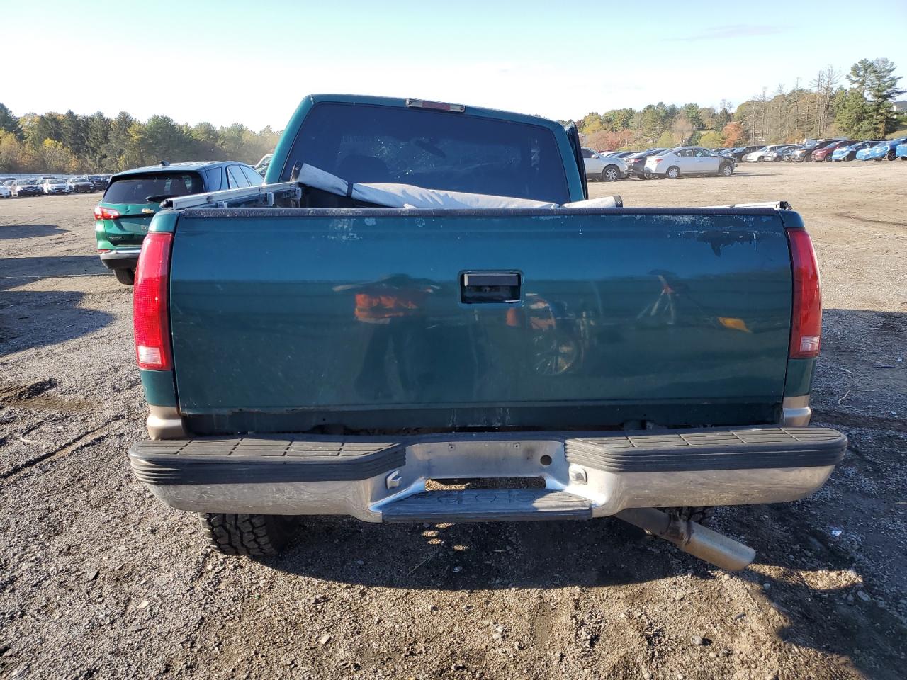 1997 Gmc Sierra K1500 Green vin: 2GTEK19R2V1524267