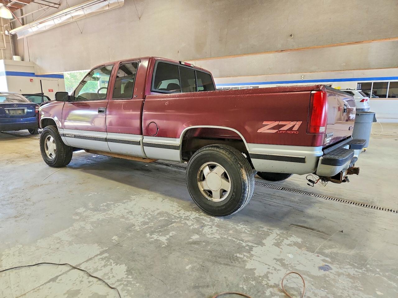 1997 Gmc Sierra K1500 Burgundy vin: 2GTEK19R6V1569406