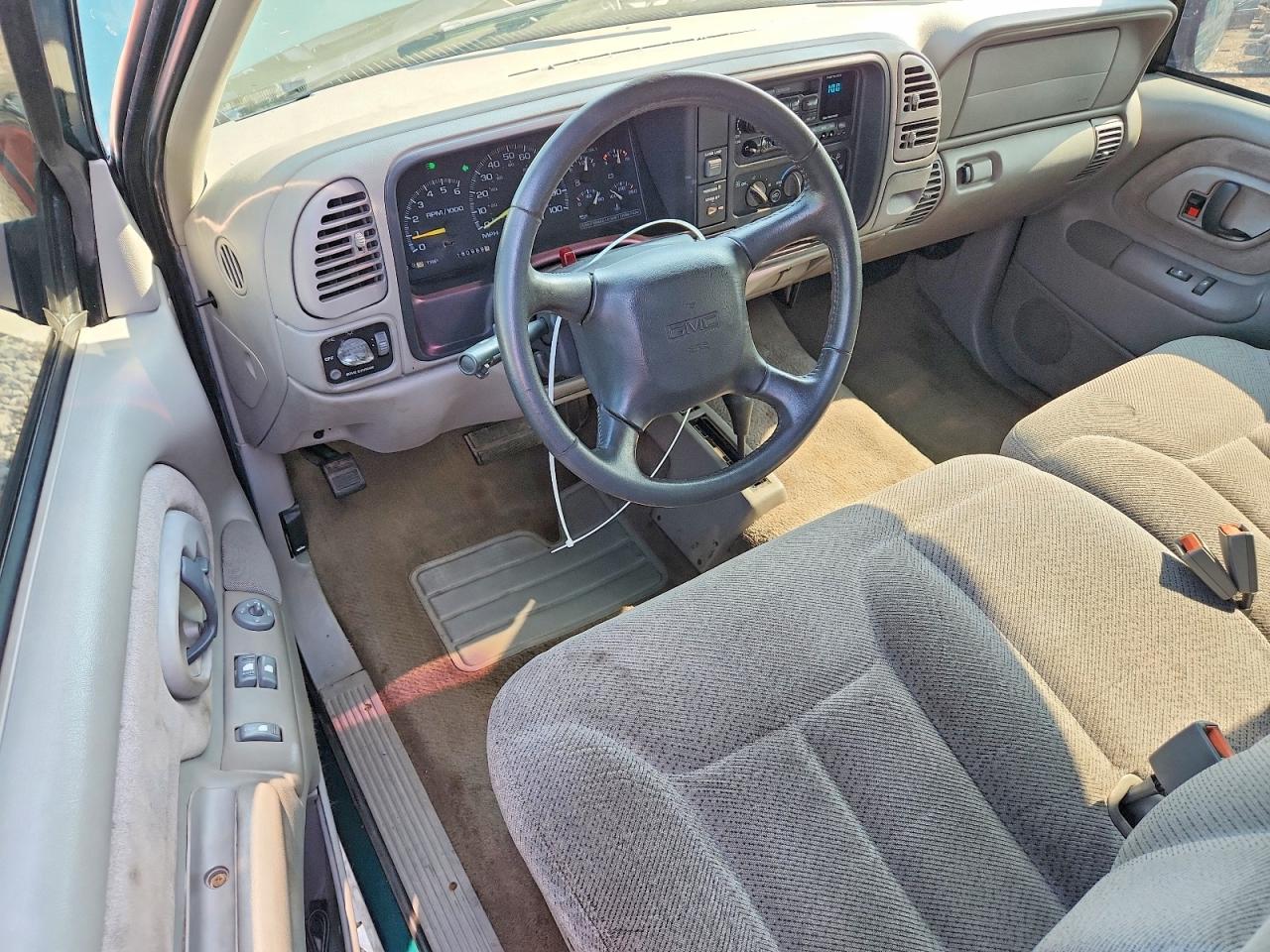 1998 Gmc Sierra K1500 Green vin: 2GTEK19R6W1527769