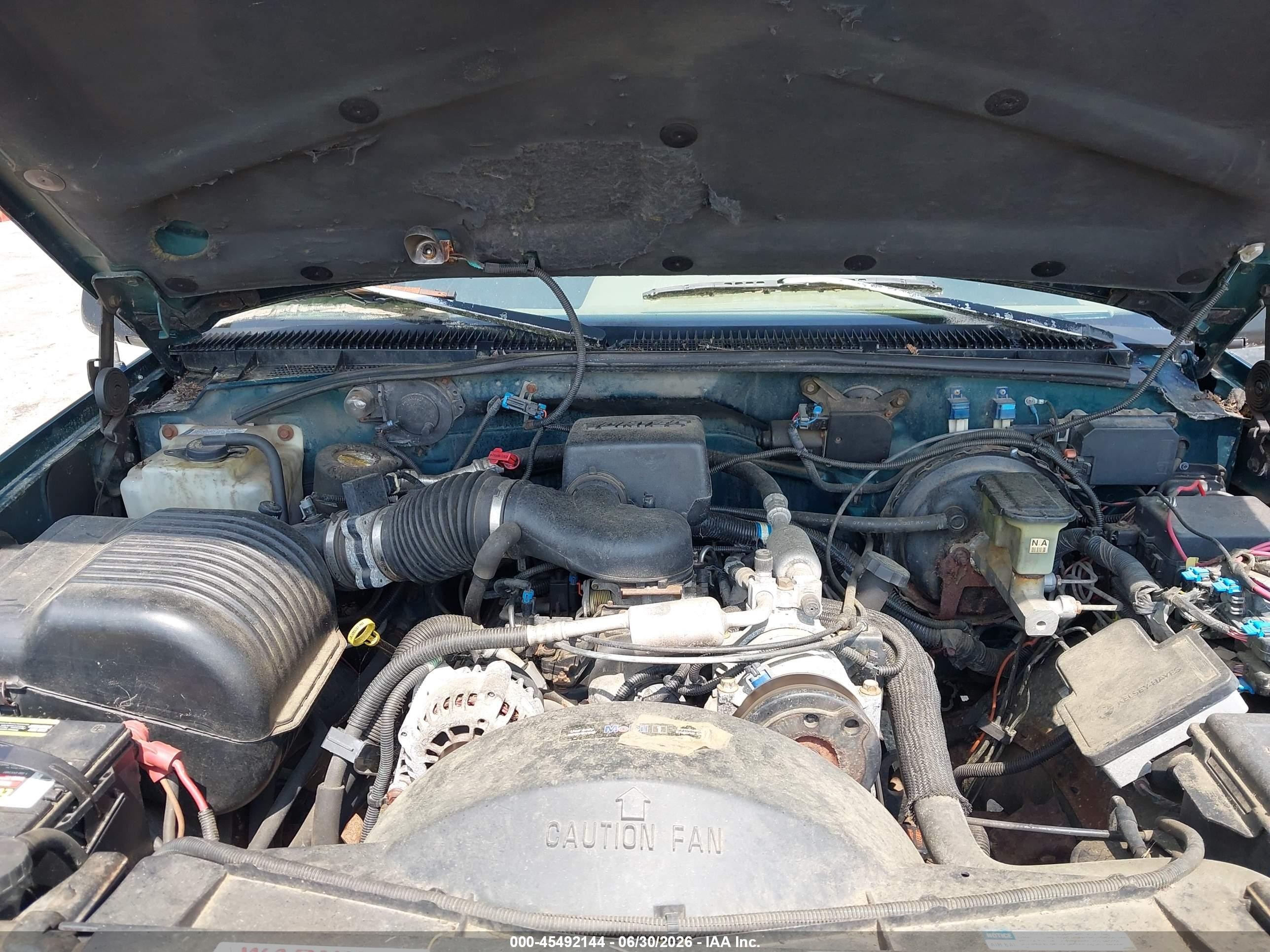 1996 Gmc Sierra K1500 Зеленый vin: 2GTEK19R7T1557813