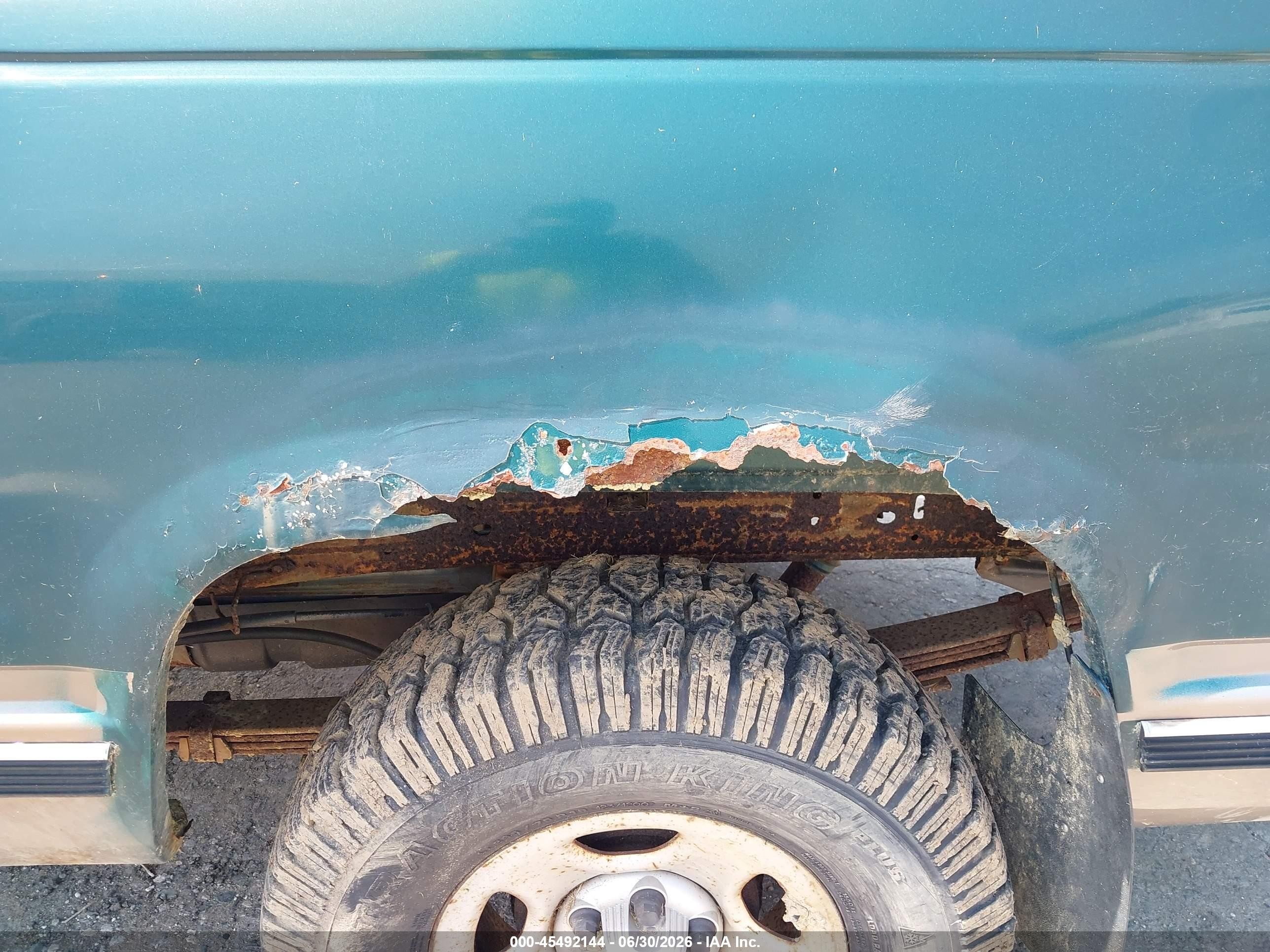 1996 Gmc Sierra K1500 Зеленый vin: 2GTEK19R7T1557813