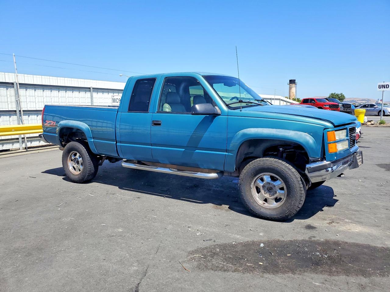 1998 Gmc Sierra K1500 Teal vin: 2GTEK19R8W1523013