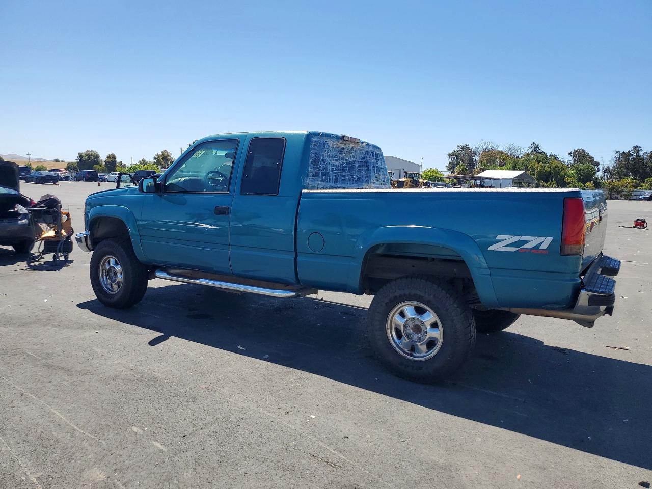 1998 Gmc Sierra K1500 Teal vin: 2GTEK19R8W1523013