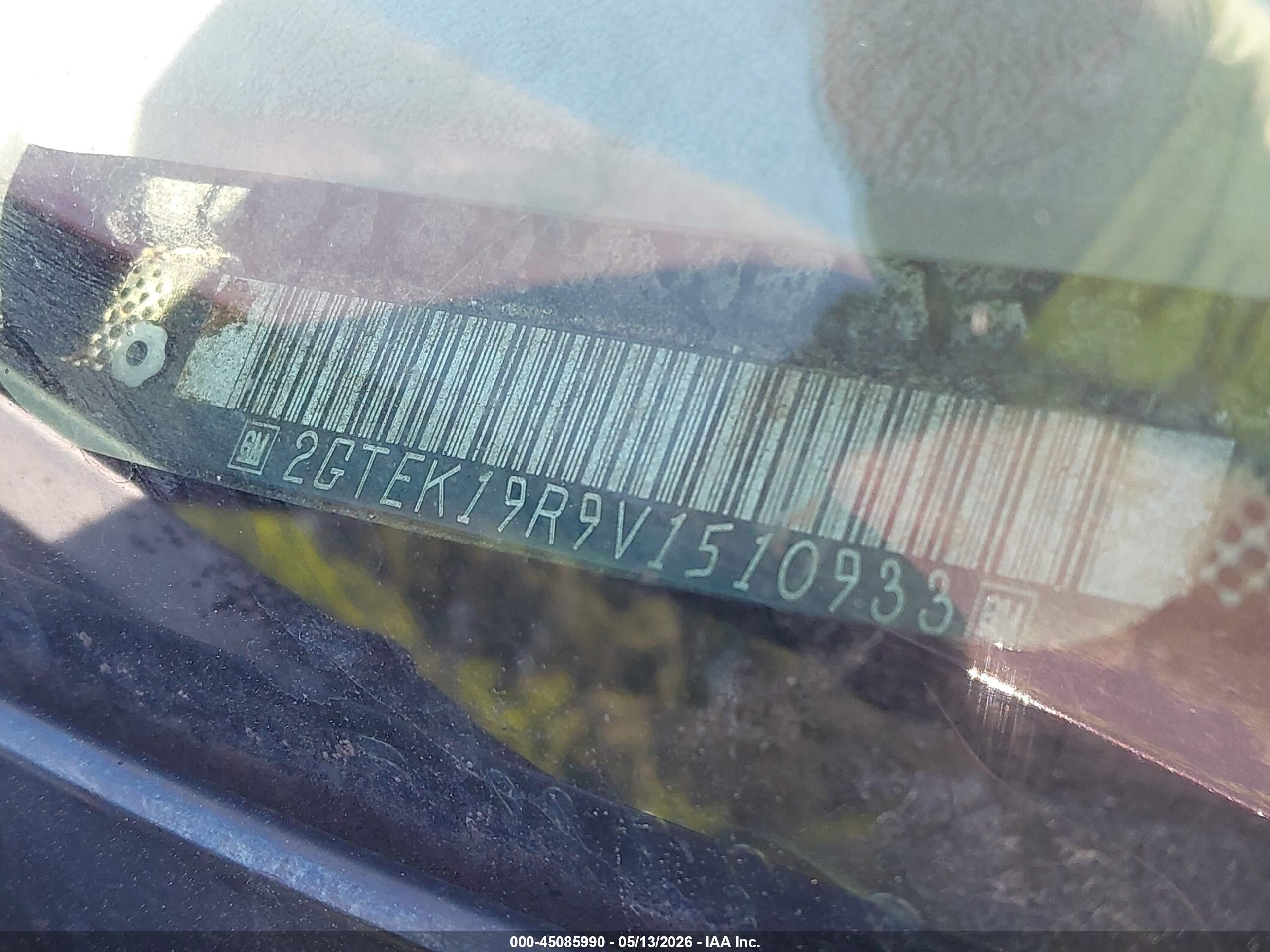 1997 Gmc Sierra 1500 Sl Wideside Темно-бордовый vin: 2GTEK19R9V1510933