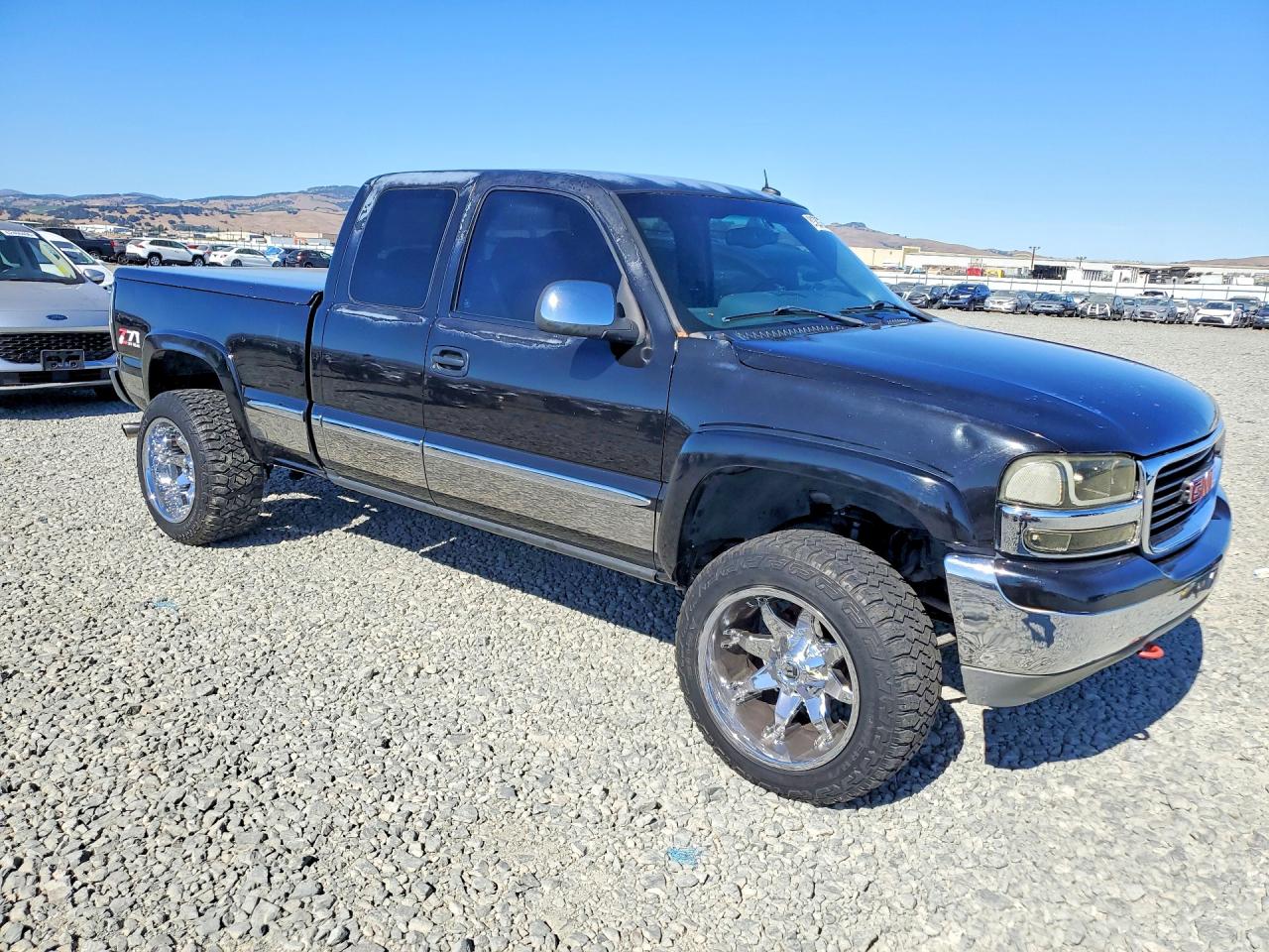 2002 Gmc New Sierra K1500 Black vin: 2GTEK19T021135053