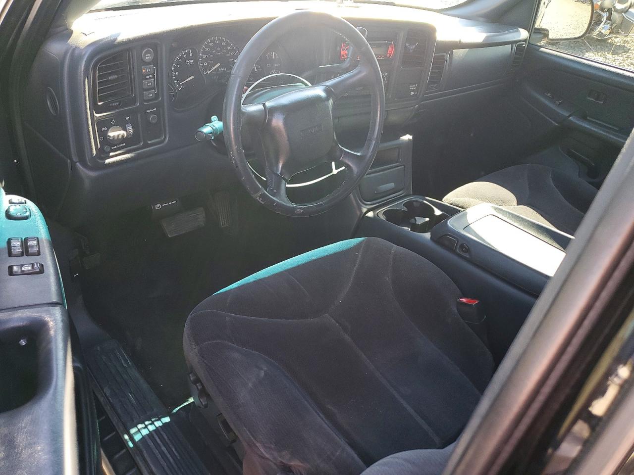 2002 Gmc New Sierra K1500 Black vin: 2GTEK19T021135053