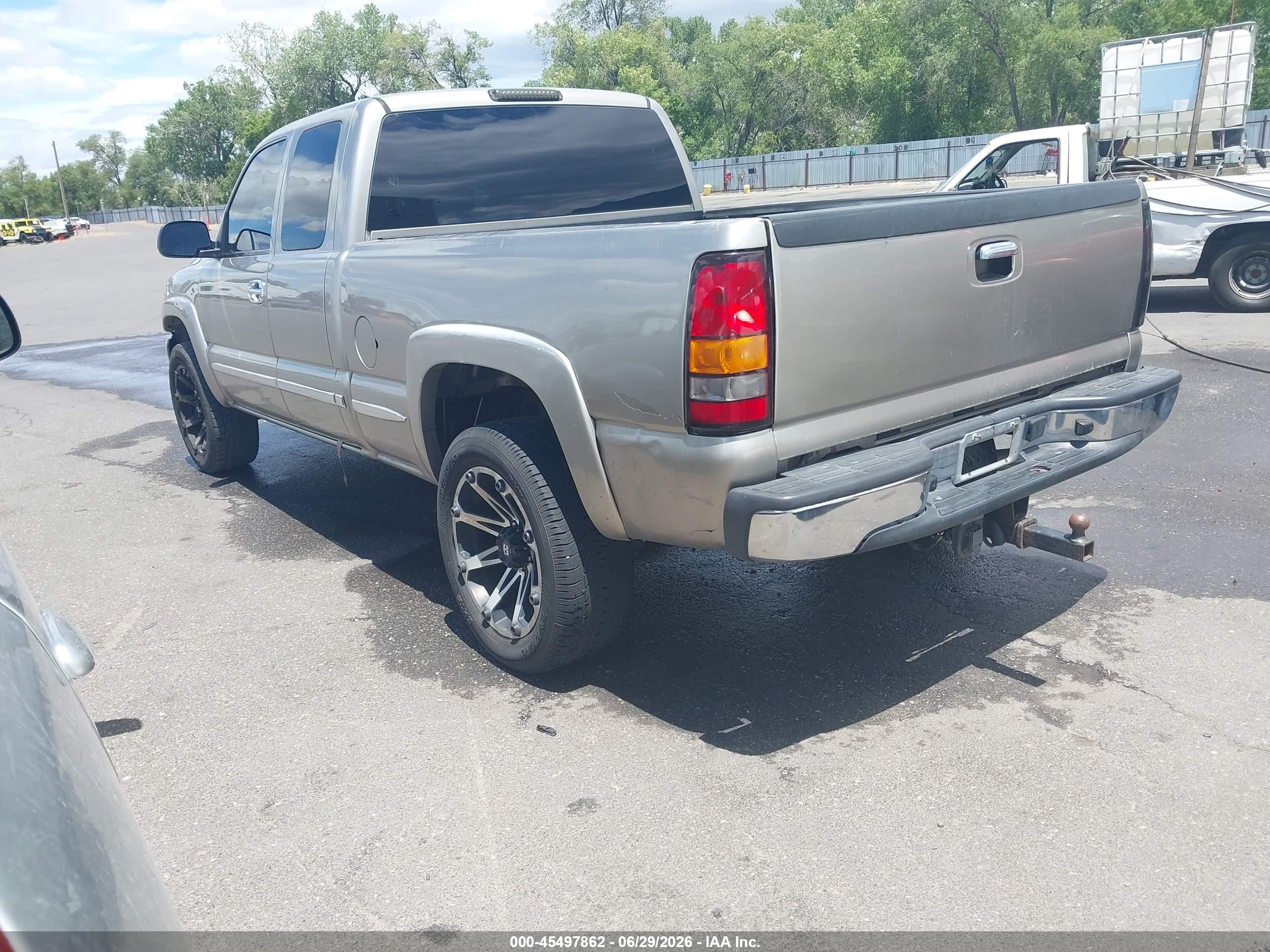 2002 Gmc Sierra 1500 Sle Silver vin: 2GTEK19T021211564