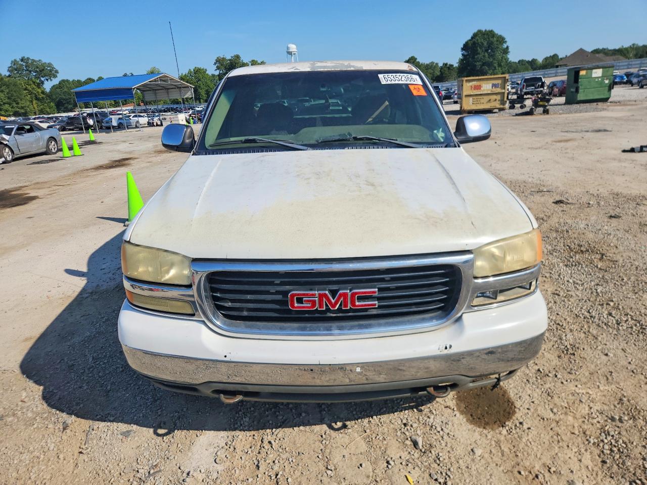 2002 Gmc New Sierra K1500 White vin: 2GTEK19T021343417