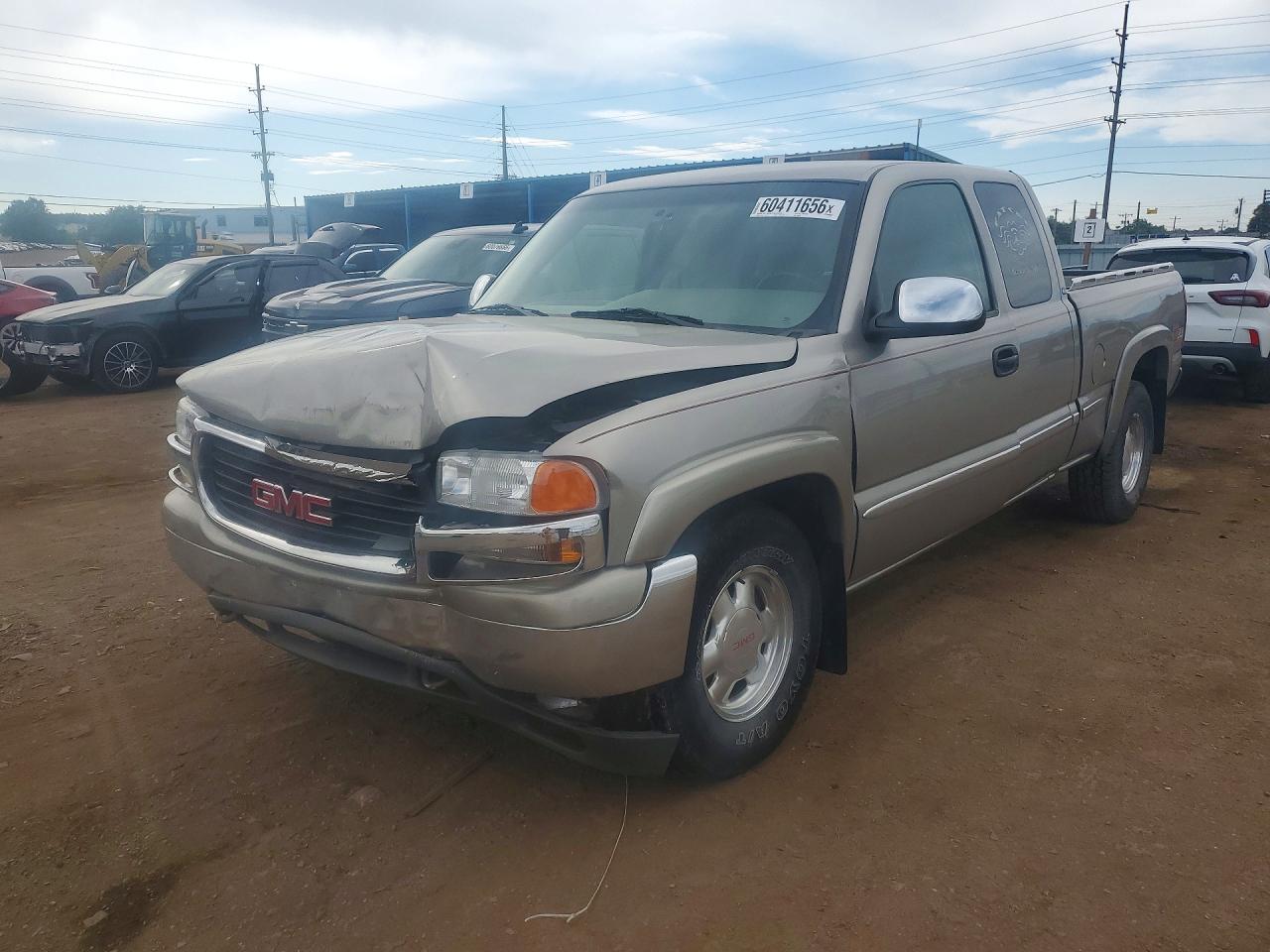 2000 Gmc New Sierra K1500 Tan vin: 2GTEK19T0Y1334628