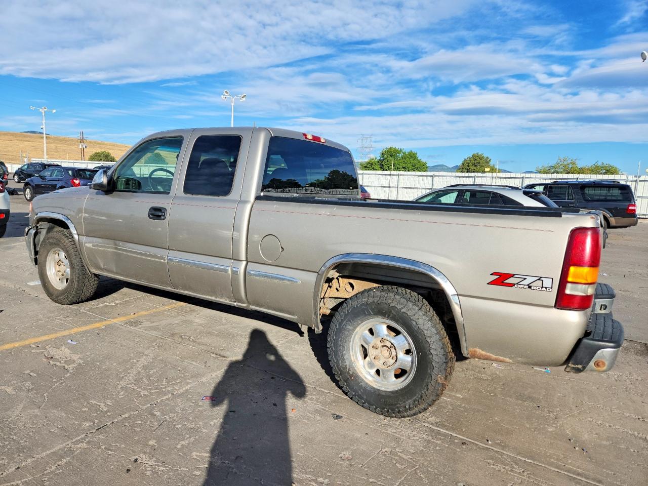 2002 Gmc New Sierra K1500 Желто-коричневый vin: 2GTEK19T121425446