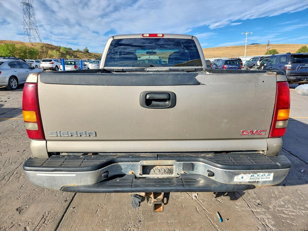 2002 Gmc New Sierra K1500 Желто-коричневый vin: 2GTEK19T121425446