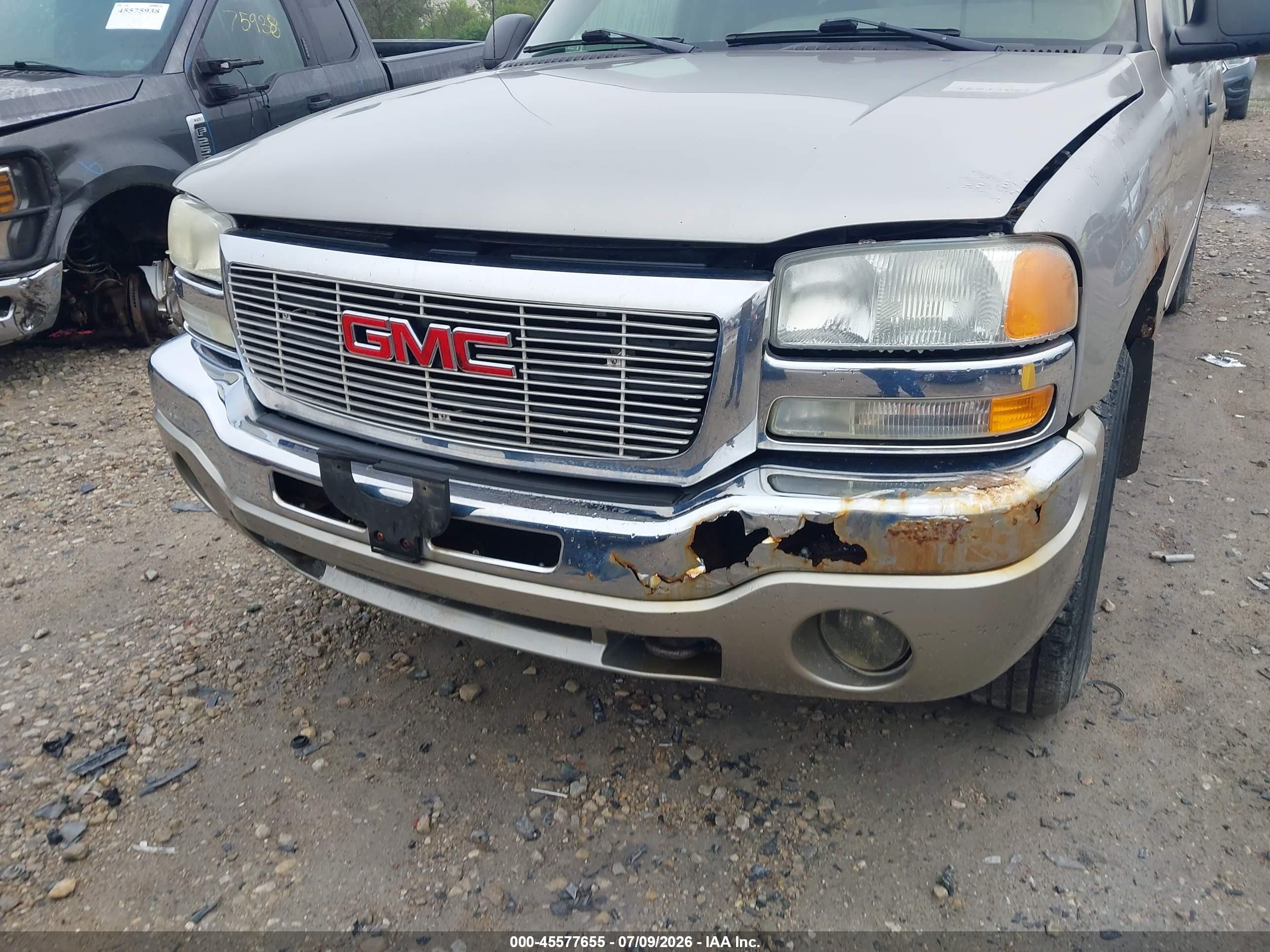 2003 Gmc Sierra 1500 Sle Cream vin: 2GTEK19T131285576