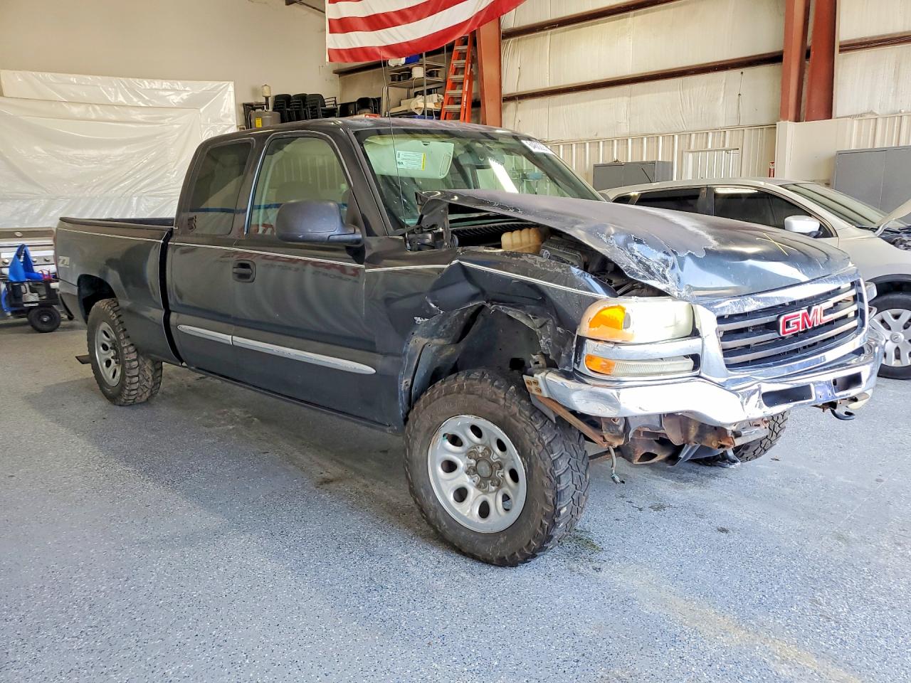 2004 Gmc New Sierra K1500 Gray vin: 2GTEK19T141267063