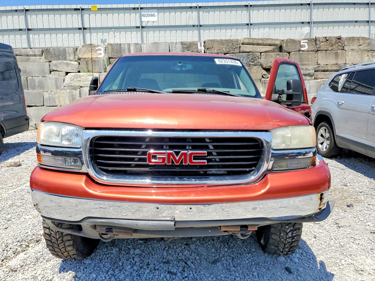 2001 Gmc New Sierra K1500 Orange vin: 2GTEK19T211225643