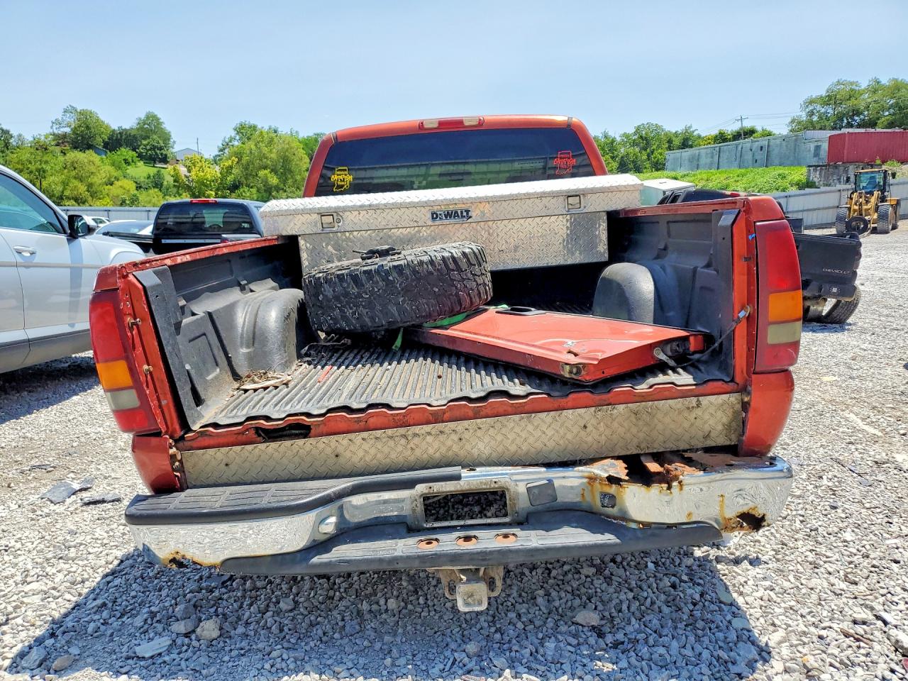 2001 Gmc New Sierra K1500 Orange vin: 2GTEK19T211225643