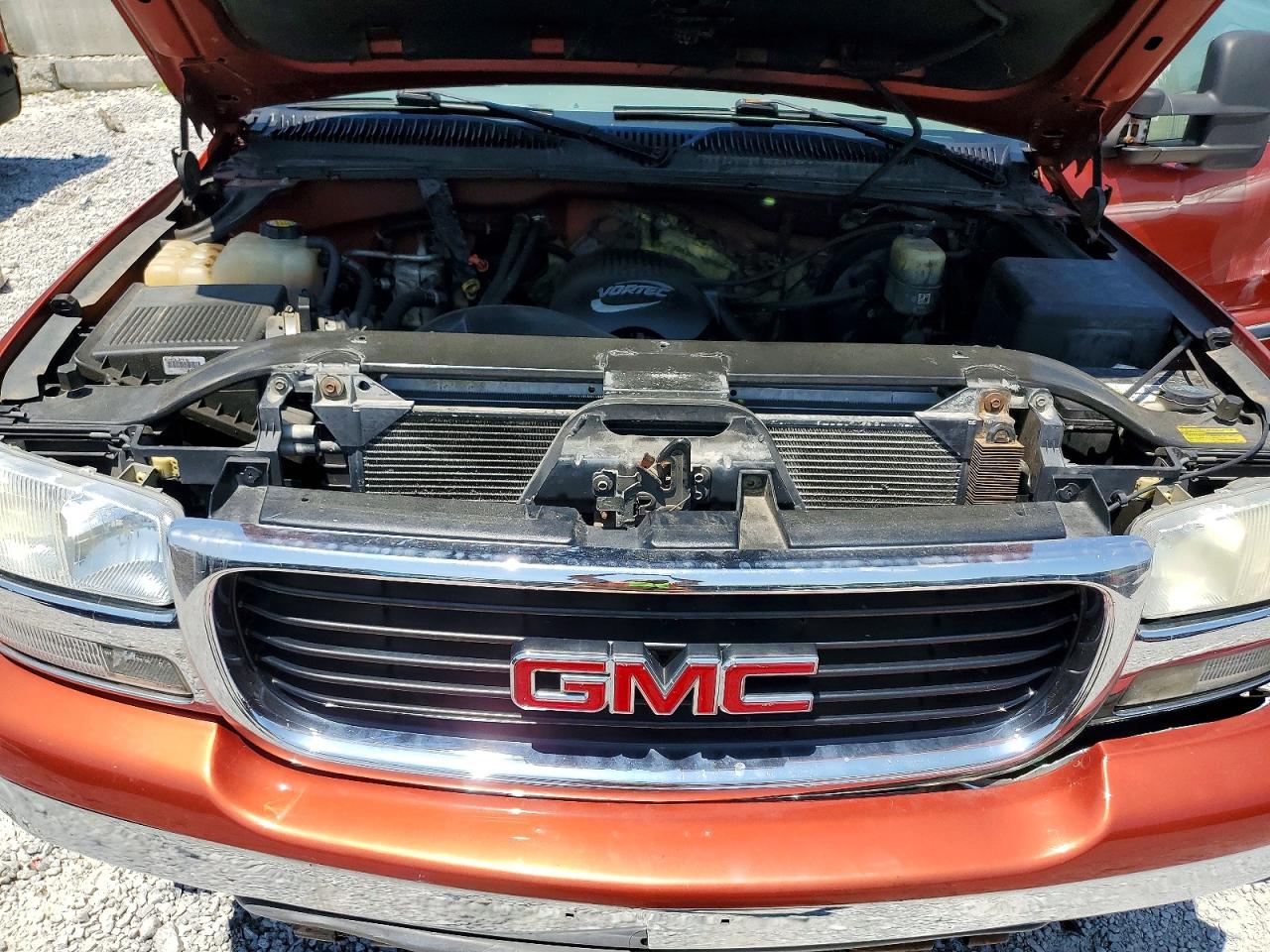 2001 Gmc New Sierra K1500 Orange vin: 2GTEK19T211225643