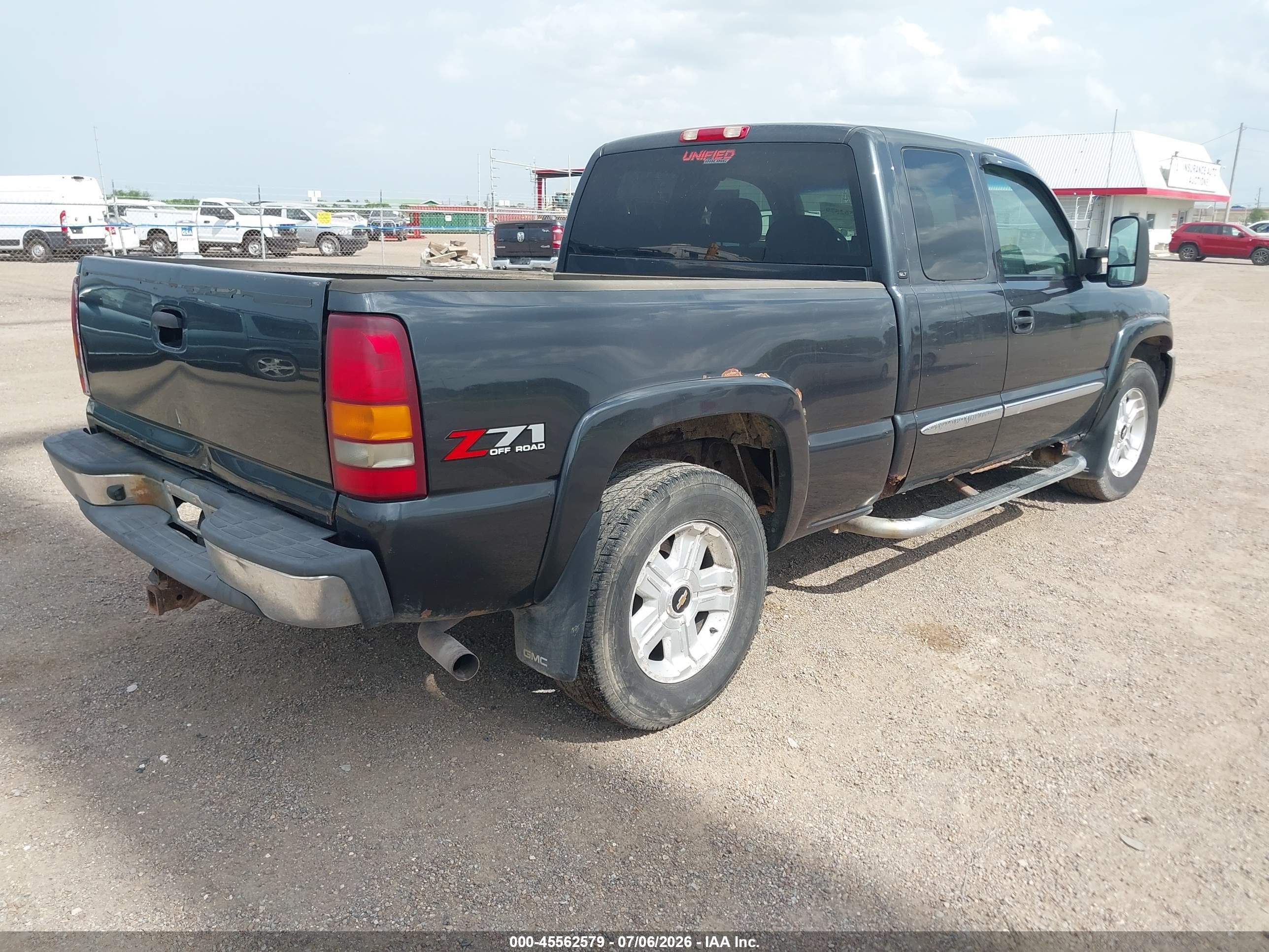 2003 Gmc Sierra 1500 Slt Black vin: 2GTEK19T231308993