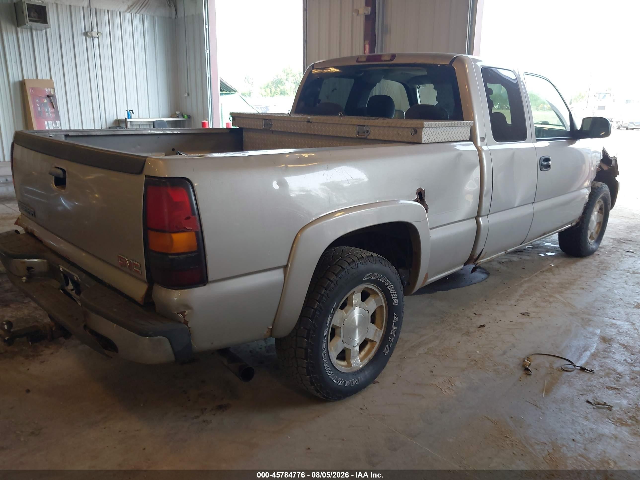 2004 Gmc Sierra 1500 Sle Pewter vin: 2GTEK19T241172690