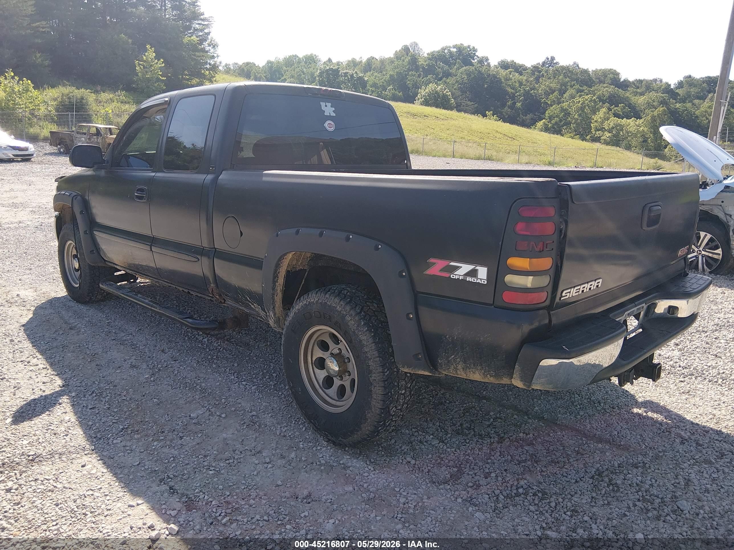 2004 Gmc Sierra 1500 Sle Black vin: 2GTEK19T241249185