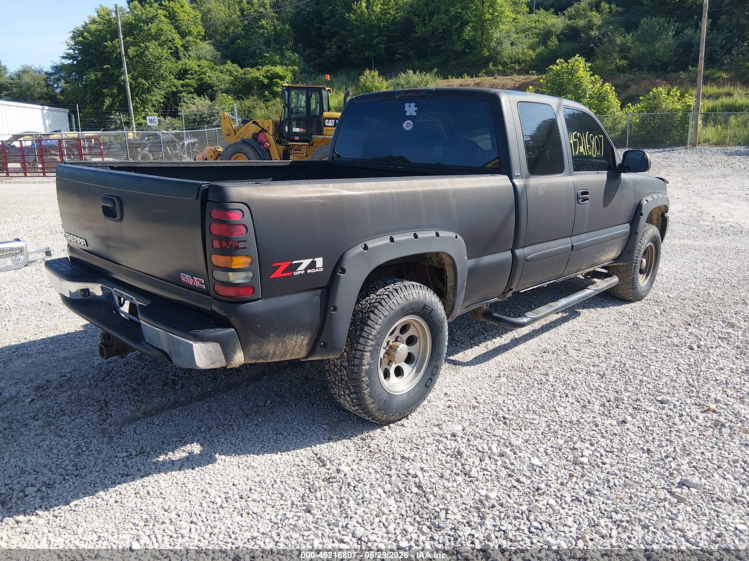 2004 Gmc Sierra 1500 Sle Black vin: 2GTEK19T241249185