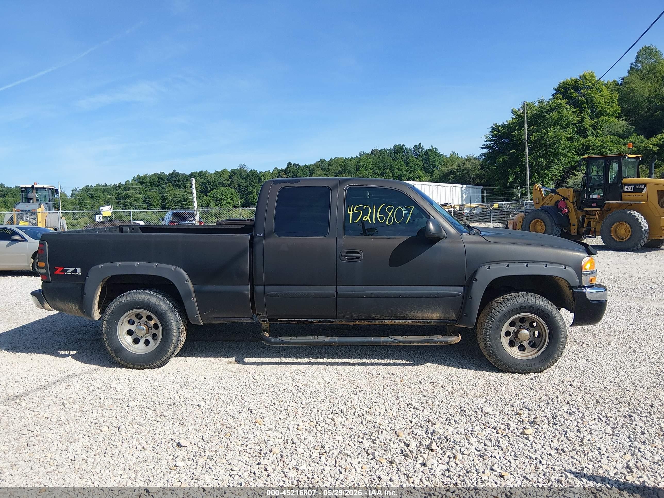 2004 Gmc Sierra 1500 Sle Black vin: 2GTEK19T241249185