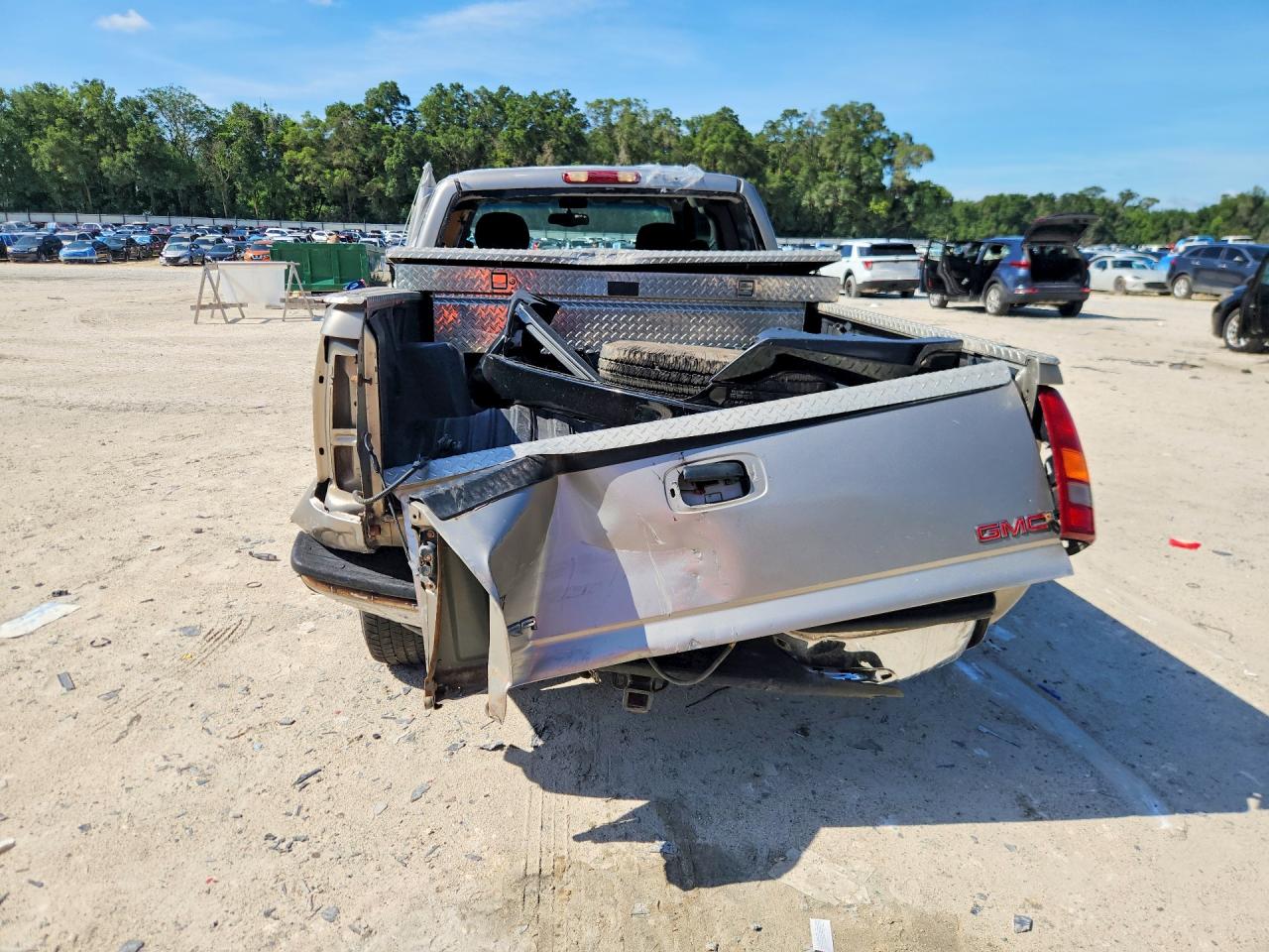 2000 Gmc New Sierra K1500 Gray vin: 2GTEK19T2Y1146354