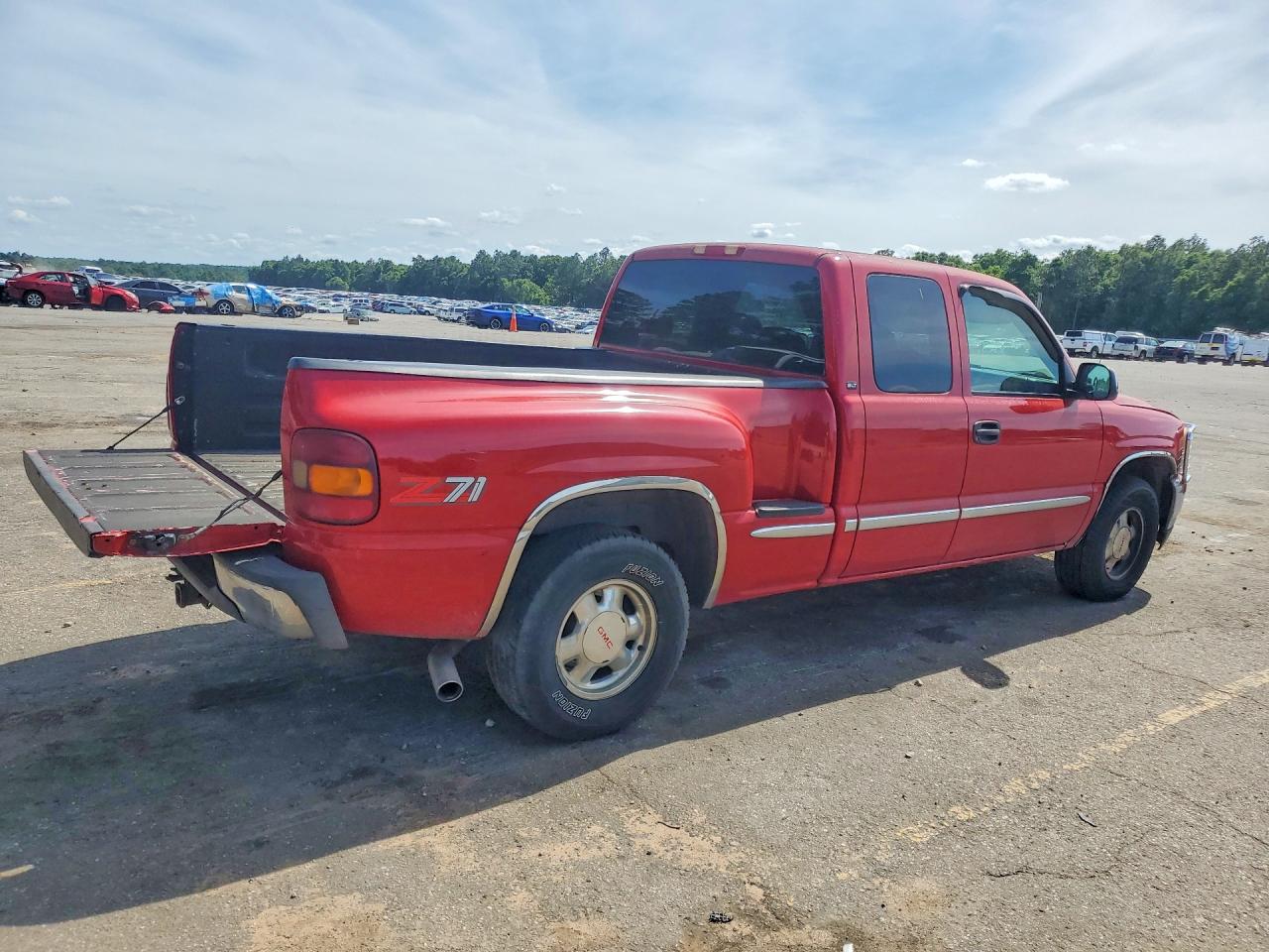 2000 Gmc New Sierra K1500 Red vin: 2GTEK19T2Y1220775