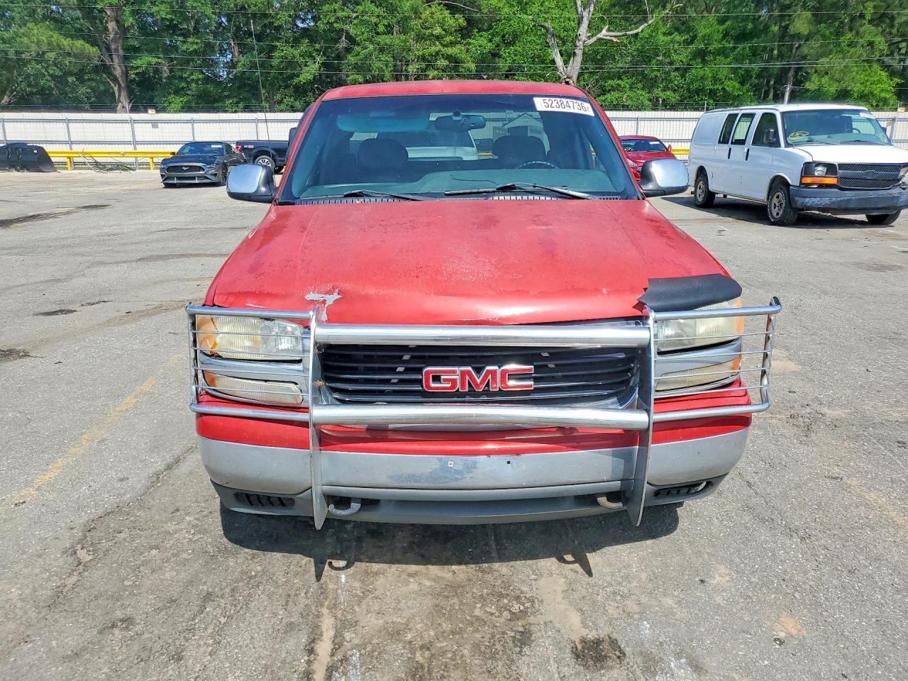 2000 Gmc New Sierra K1500 Red vin: 2GTEK19T2Y1220775
