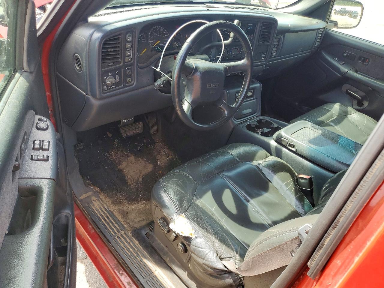 2000 Gmc New Sierra K1500 Red vin: 2GTEK19T2Y1220775