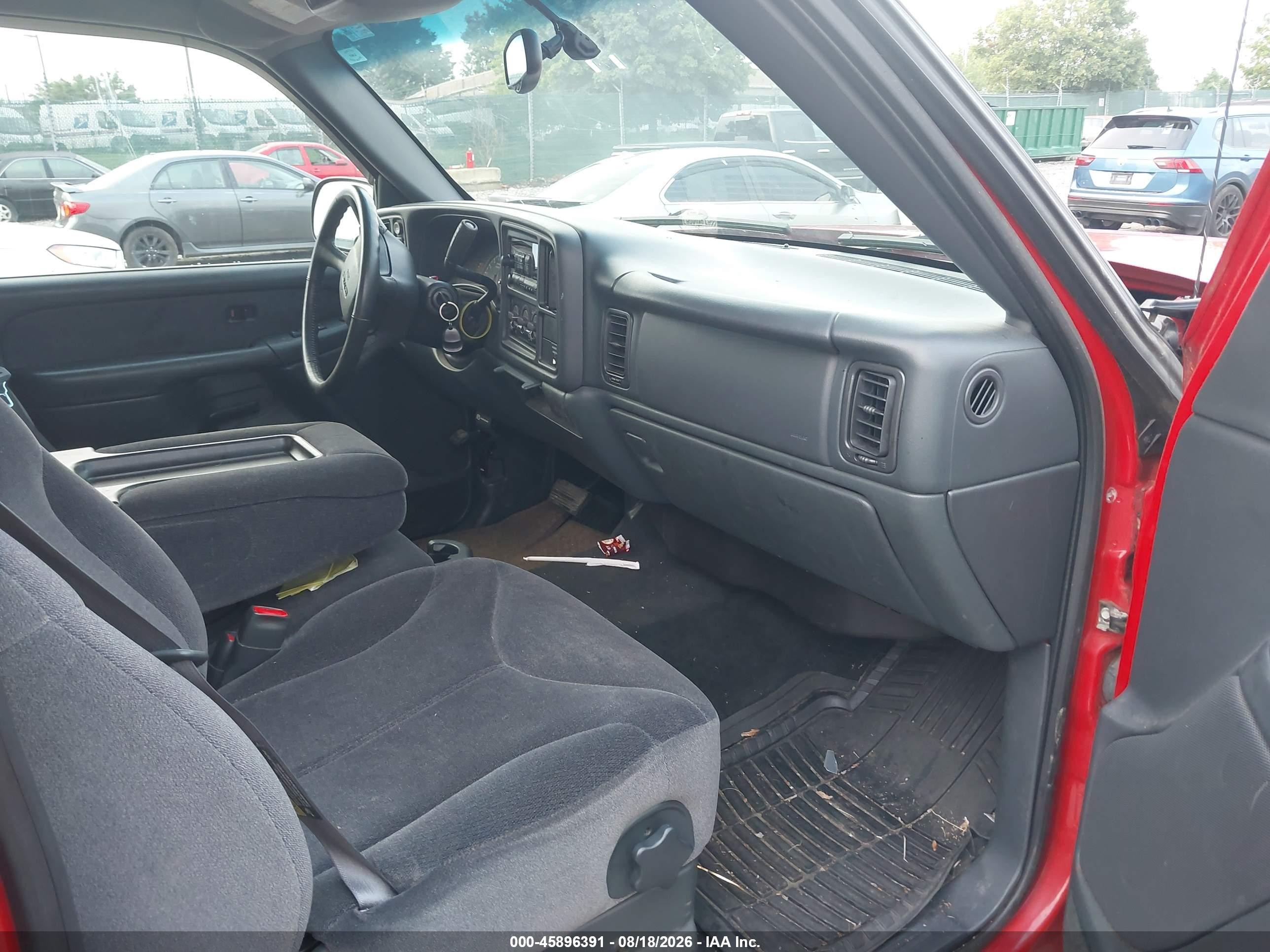 2002 Gmc Sierra 1500 Sle Red vin: 2GTEK19T321131286