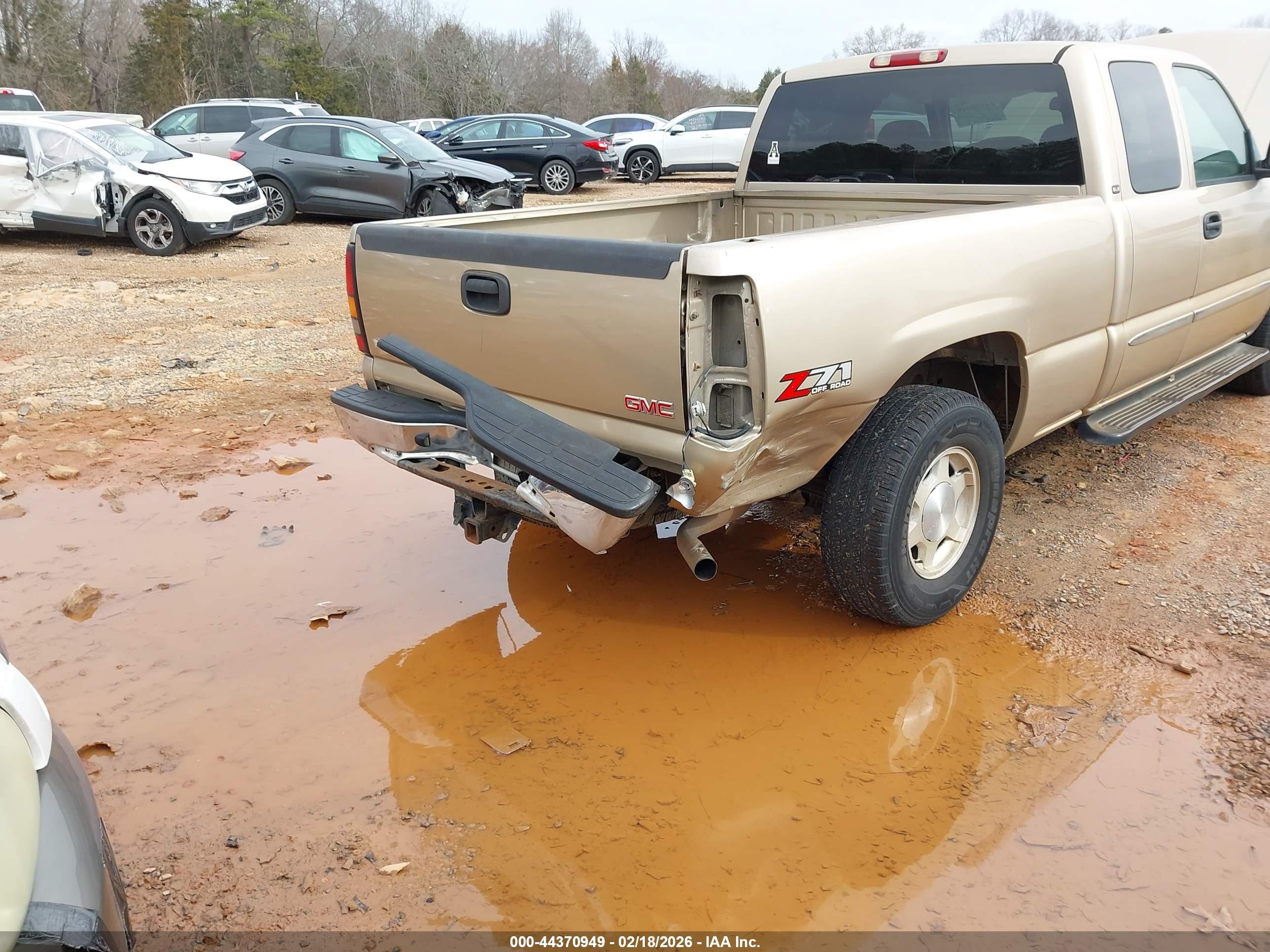 2004 Gmc Sierra 1500 Sle Tan vin: 2GTEK19T341257621